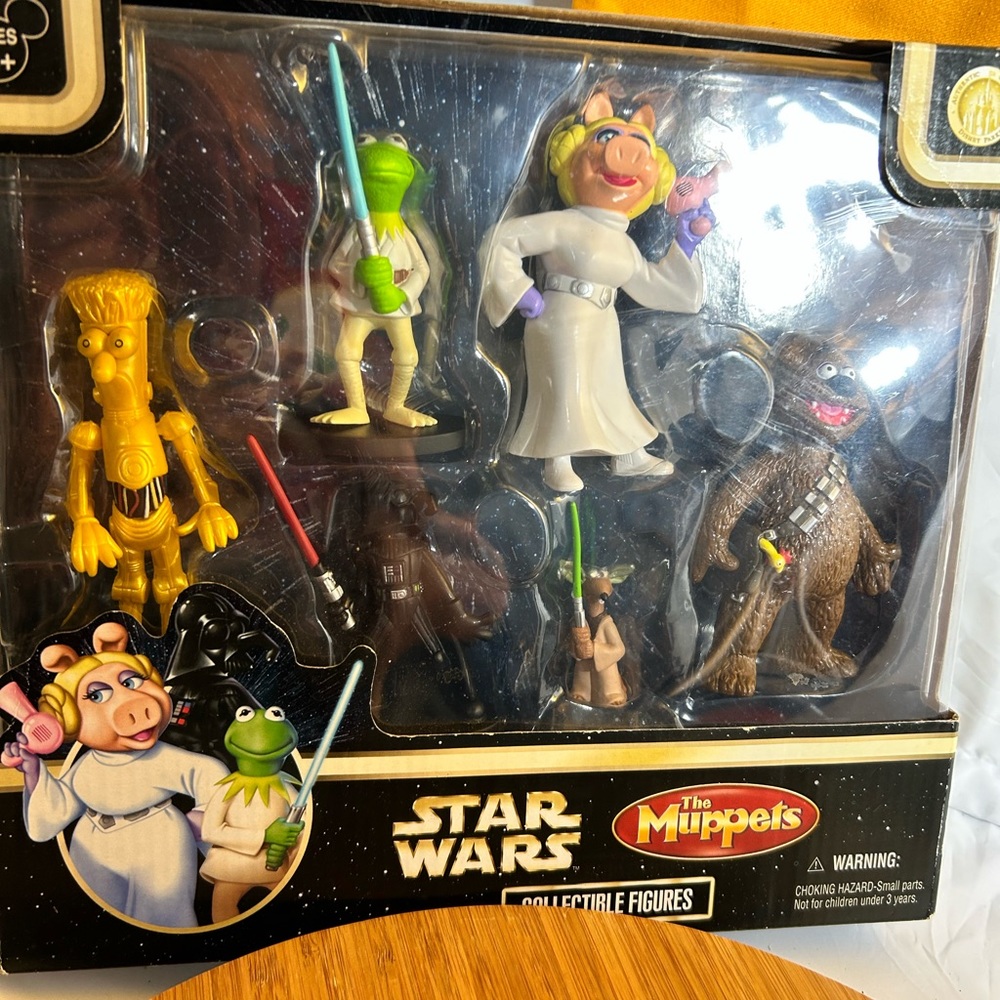 the muppet’s. Star Wars unopened